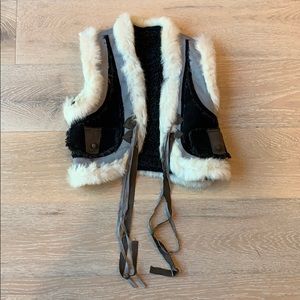 Rabbit trim vest